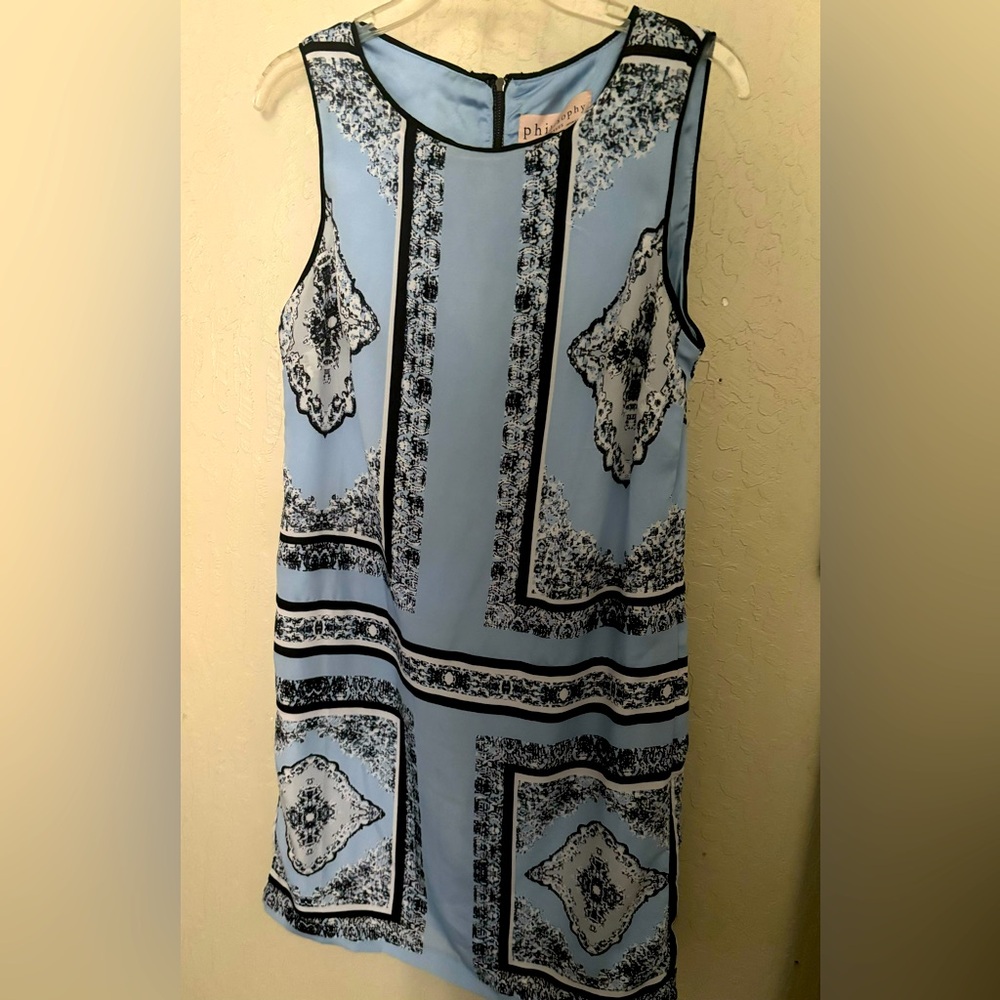Philosophy Blue dress size